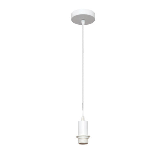 Arm.colgante P/pantalla Cara 1xe27 Blanco Regx10x10 Cm