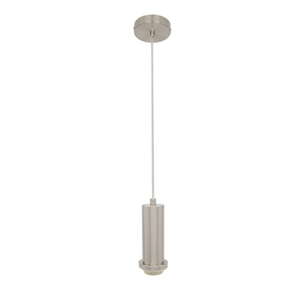 Arm.colgante P/pantalla Minue 1xe27 Niquel Regx10x 10 Cm