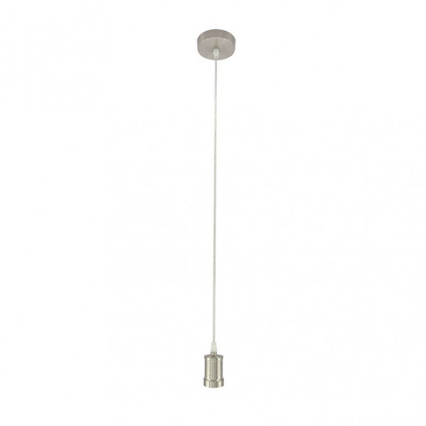 Arm.colgante Puja 1xe27 Niquel Regx10x10 Cm