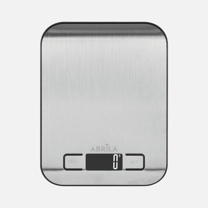 Bascula Cookery Misae Cap.10kg Nickel Platf.stainless steel Display Turn Automatic Function Tara 2x14x18cm