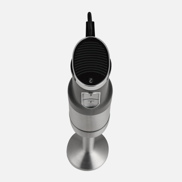 Batidora De Mano Amur 1500w Dc Negro/niquel 2vel Ajustables Cuchillas Ac.inox.vaso+picador+batidor Desmontable 41,5x6,5x6,5cm