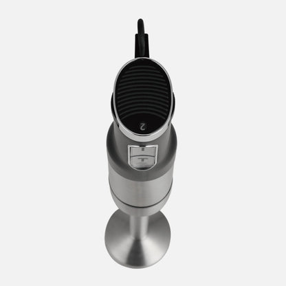Batidora De Mano Amur 1500w Dc Negro/niquel 2vel Ajustables Cuchillas Ac.inox.vaso+picador+batidor Desmontable 41,5x6,5x6,5cm