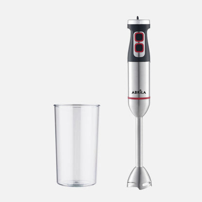 Batidora De Mano Chad 1300w Dc Negro/niquel 2vel C/vaso Veloc.ajustable,desmontable,ergonomico.41,5x6,5x6,5cm