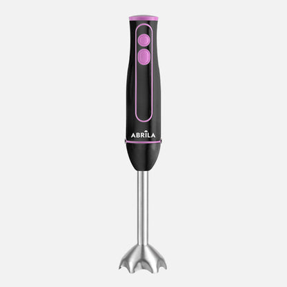 Batidora De Mano Gitana 1500w Dc Negro/lila 2vel Acero Inox.desmontab. y Ergonom.c/vaso+picad+batid 39,5x7,5x7,5cm