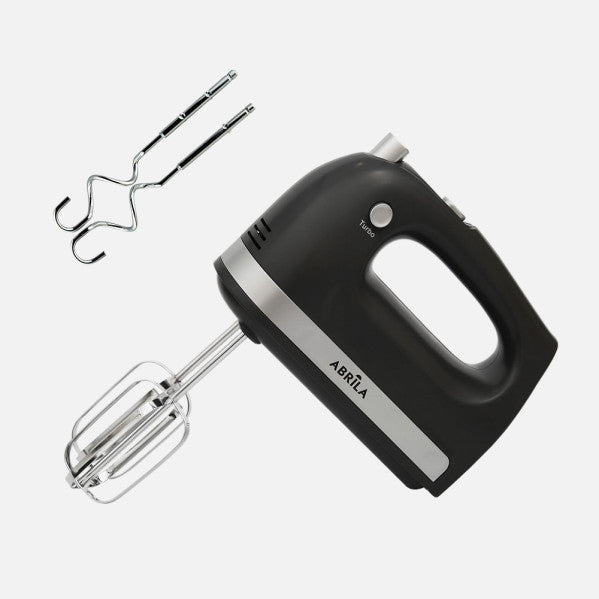 Batidora De Varillas Epona Negr 250w 5vel Ergonomica Montar-batir-mezclar-amasar 30x19,5x9cm