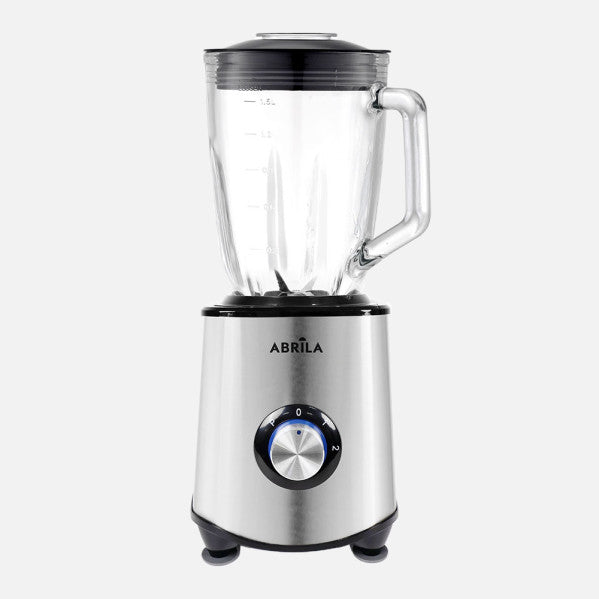 Blender Of Glass Bruja Steel/black 1500w 2vel+press 4h. Ac.stainless steel.Jug Glass 1,5l Protecc.,antidesliz.39,5x18,5x18cm
