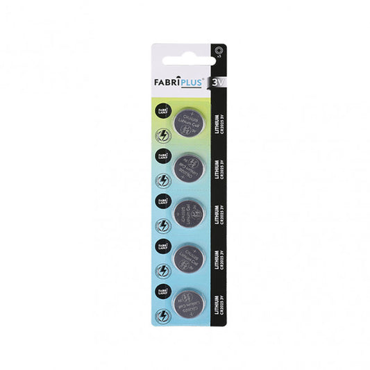 Pila Boton Cr2025 3v Fabriplus Litio 20x5x0,4 Cm