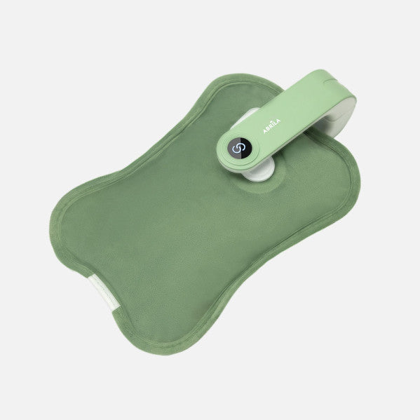 Bolsa De Agua Caliente Electrica Penelope 400w Verde  Resitencia en Seco,cargador Incluido,termostato 7x27,5x18cm