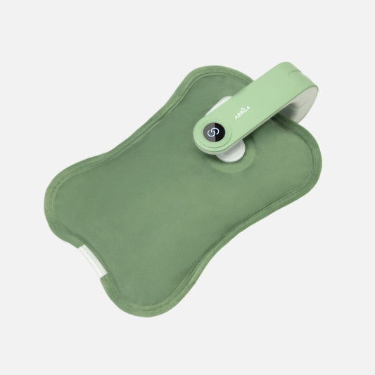 Bolsa De Agua Caliente Electrica Penelope 400w Verde  Resitencia en Seco,cargador Incluido,termostato 7x27,5x18cm