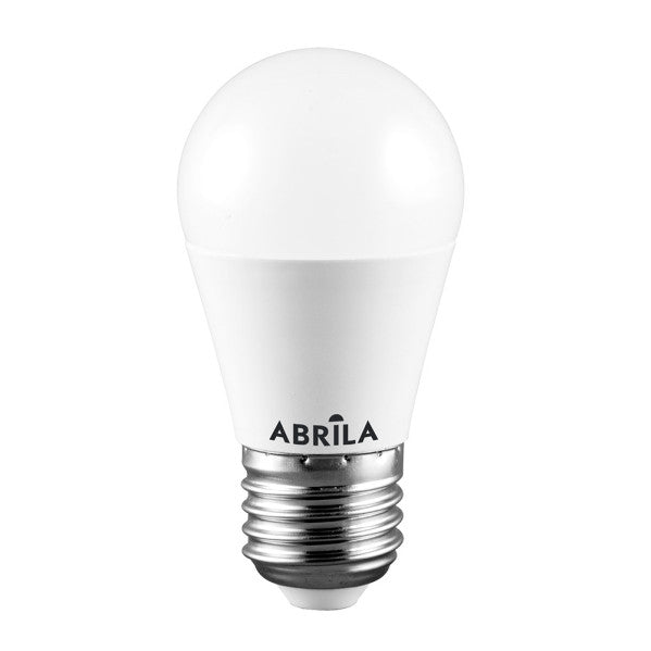 Bombilla Esferica 9w 3000k Abrila E27 810lm  9x4,5x4,5 Cm