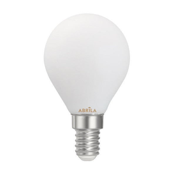 Bombilla Esferica Filam.opal 6w 6000k Abrila E14  540lm 7,8x4,5x4,5cm