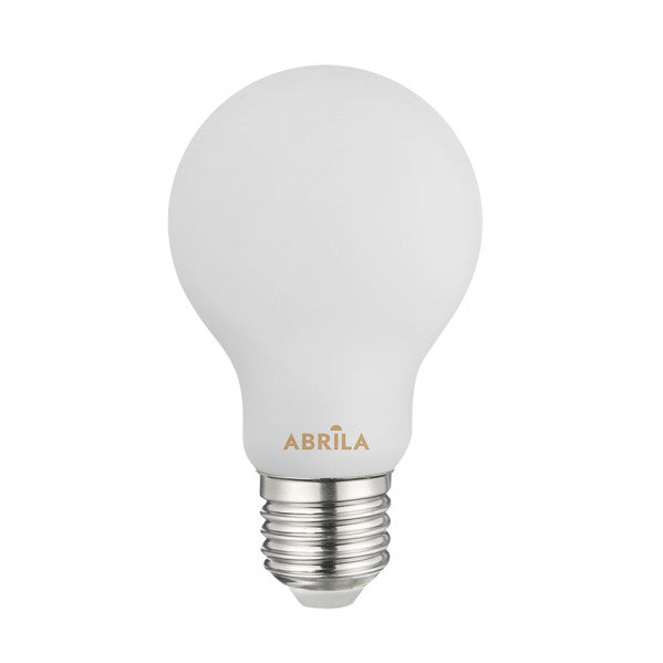 Bombilla Estandar Filam.opal 8w 3000k Abrila E27  720lm 10,5x6x6cm