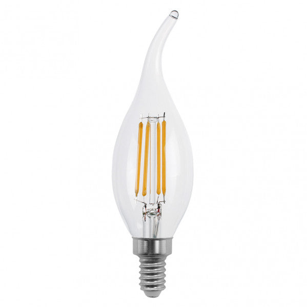 Bombilla Filamento Bohemia 11,5x3,5d 4w E14 Clara 450lm 2700k