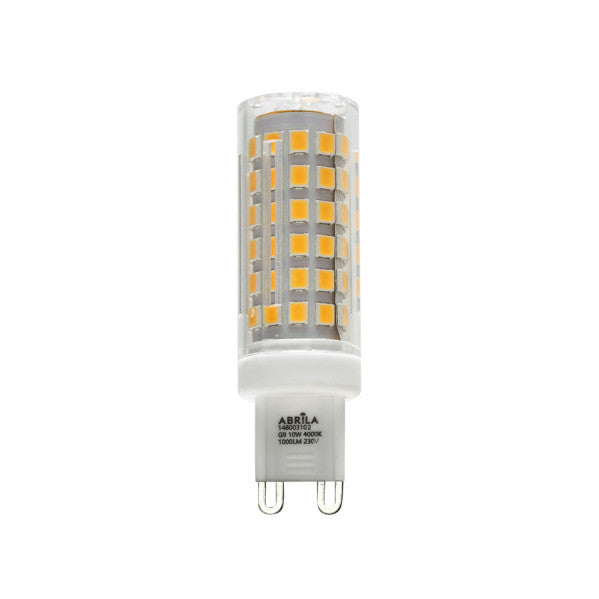 Bombilla G9 10w 4000k Abrila 1000lm  6,4x1,8x1,8 Cm