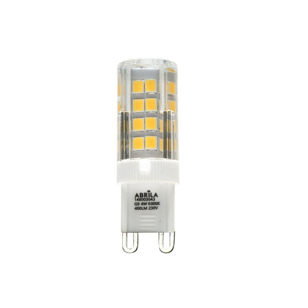Bombilla G9 4w 6000k Abrila 400lm 5x1,5x1,5 Cm