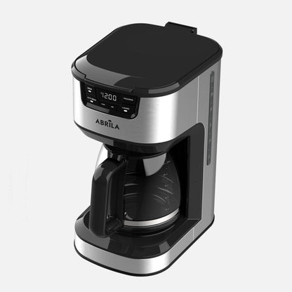 Cafetera De Goteo Briar 15tazas Negro/acero 1000w Filtro Permanente Jarra Cristal1,8L C/dosificador 34,5x19,5x27cm