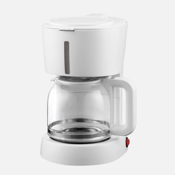 Cafetera De Goteo Bruma 15tazas Blanco 650w Filtro Permanente Jarra Cristal 1,5l Antigoteo 30x18x24cm