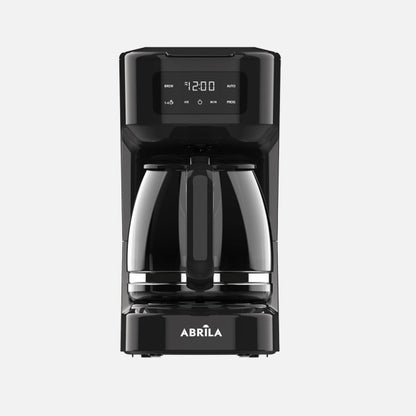 Cafetera De Goteo Flute 15taz Negro 1000w Tactil Filtro Permanente Jarra Cristal1,8l Dosificador 31,5x16x26cm