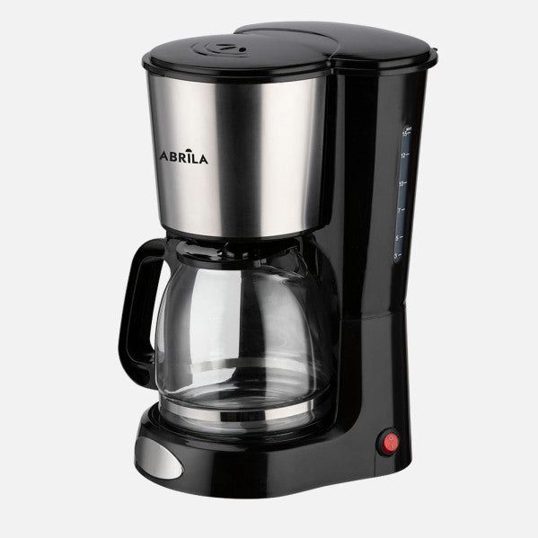 Cafetera De Goteo Gruta 15tazas Negro 900w Filtro Permanente Jarra Cristal 1,5l Acabado Acero Inox. 33,5x20x27cm
