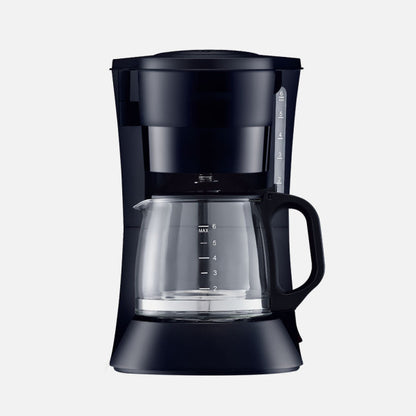 Cafetera De Goteo Xena 6tazas Negro 600w Filtro Perman Jarra Cristal 0,6l Placa Calorif.26x16x22cm