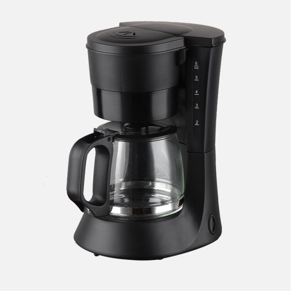Cafetera De Goteo Xena 6tazas Negro 600w Filtro Perman Jarra Cristal 0,6l Placa Calorif.26x16x22cm