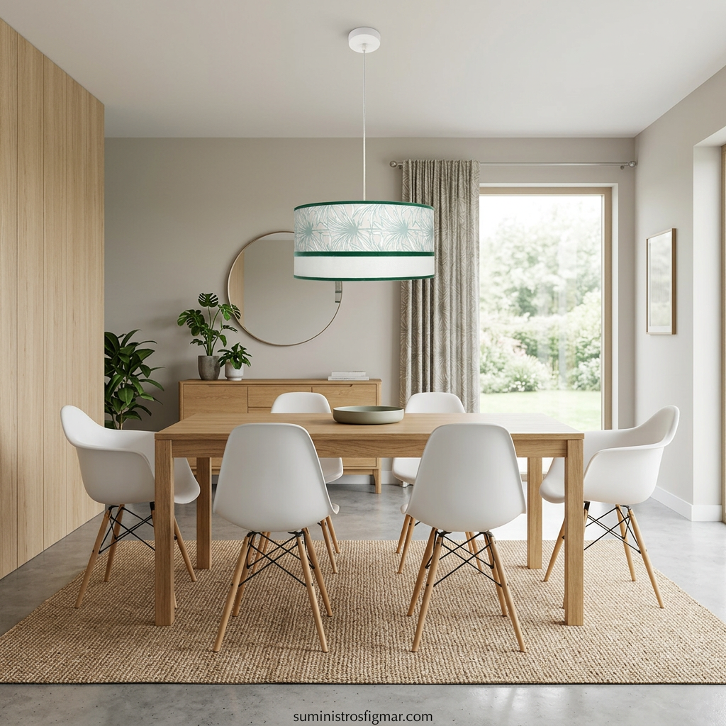 Caledonia de 50 cm en comedor
