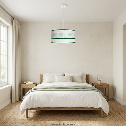 Caledonia de 50 cm en dormitorio