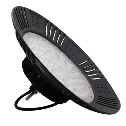 Campana Industrial Granito 200w 6500k Negro  22000lm 11x40x40 Cm