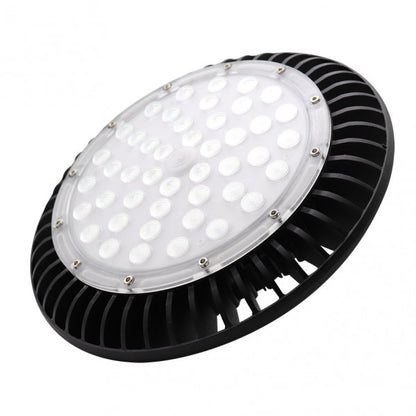 Campana Monzonita 150w 6500k Negro 16500lm Ip65 Led Smd 12,5x30x30 Cm