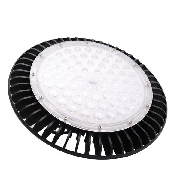 Campana Monzonita 150w 6500k Negro 16500lm Ip65 Led Smd 12,5x30x30 Cm