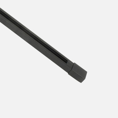 Carril Para Foco Pindal Negro 1m  2 Hilos 2x100x3,5 Cm