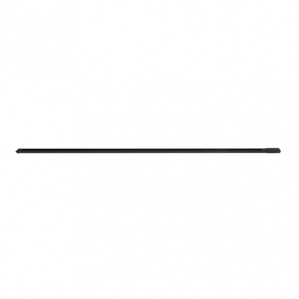 Carril Para Foco Pindal Negro 2m  2 Hilos 2x200x3,5 Cm