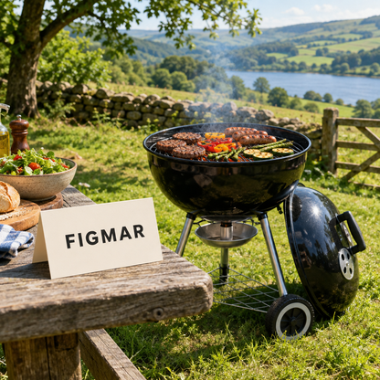Chasico ilustrativa en el campo con FIGMAR