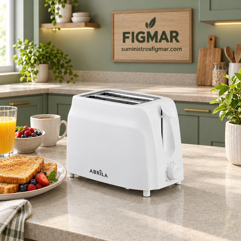 Cofio blanco en cocina verde salvia con Figmar al fondo