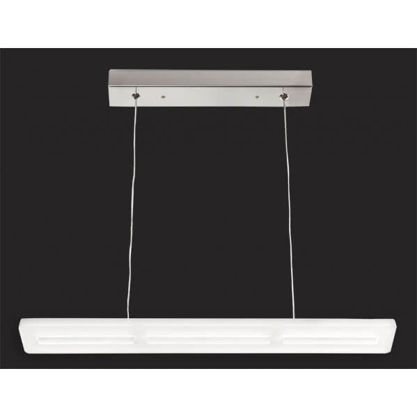 Colgante 24w 4000k Acropolis  Blanco/cromo  1920lm (regx60)
