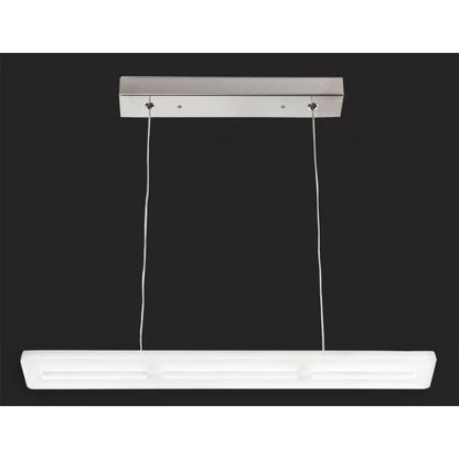 Colgante 24w 4000k Acropolis  Blanco/cromo  1920lm (regx60)