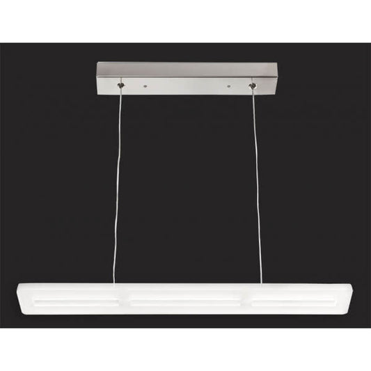 Colgante 24w 4000k Acropolis  Blanco/cromo  1920lm (regx60)