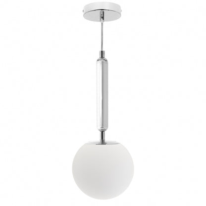 Colgante Aimee 1xe27 Cromo Regx15x15 Cm