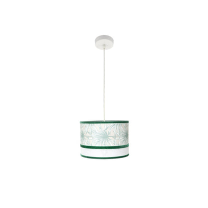 Colgante Caledonia 1xe27 Blanco/verde Regx30x30cm