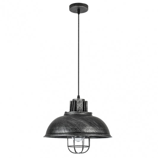 Colgante Emu 1xe27 Rustico-plata Regx33x33 Cm