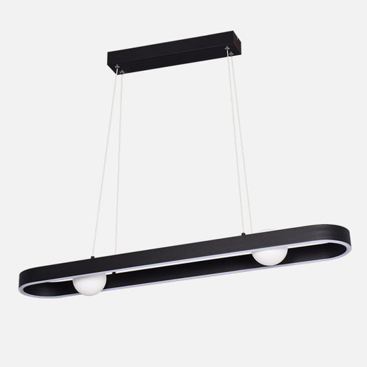 Colgante Fermoselle 24w+6w 4000k Negro Regx87,5x15  Cm 2550lm