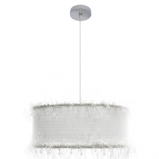 Colgante Hilos 1xe27 Blanca Regx50x50 Cm