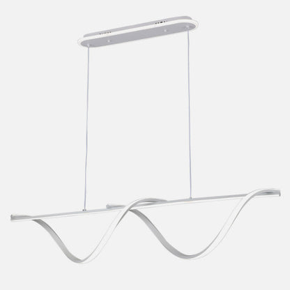Colgante House Blanco 125w 3000-4000-6000k 5694lm  C/luz Ambiente Remoto Y Reg.intensidad Regx110x15cm