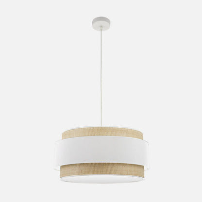 Colgante Kandy 3xe27 Natural/blanco Regx60x60 Cm