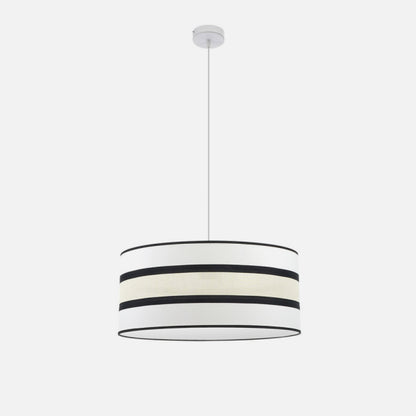 Colgante Karla 2xe27 Blanco/beis Regx50x50 Cm