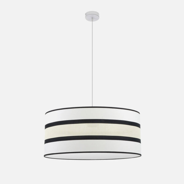 Colgante Karla 3xe27 Blanco/beis Regx60x60 Cm