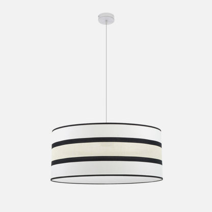 Colgante Karla 3xe27 Blanco/beis Regx60x60 Cm