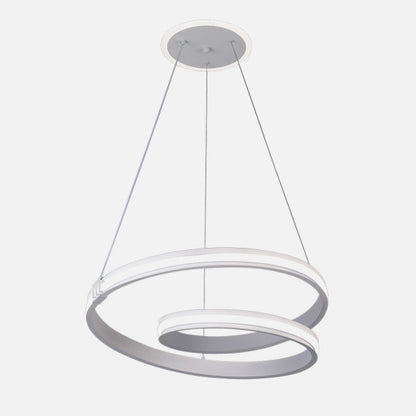 Colgante Luster Blan 129w 3000-4000-6000k 10920lm  C/luz Ambiente Remoto Y Reg.intensidad Regx54x54cm