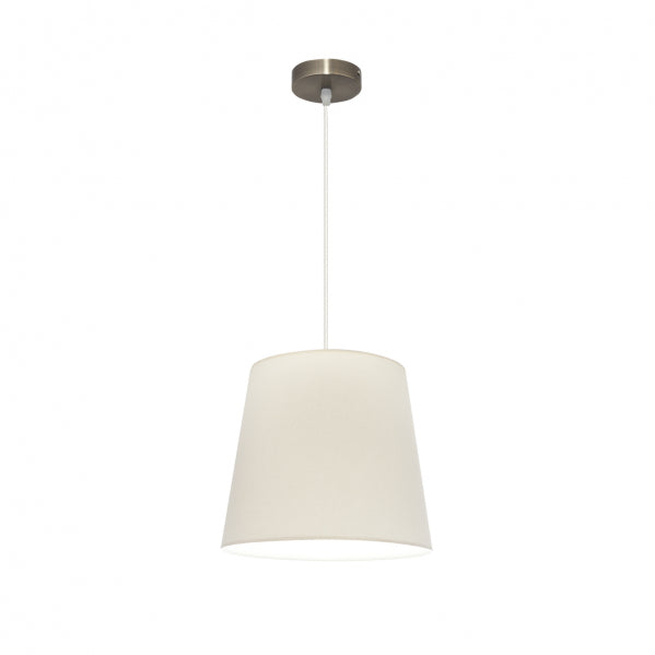 Colgante Maldivas 1xe27 Cuero/sancho Regx35x35 Cm