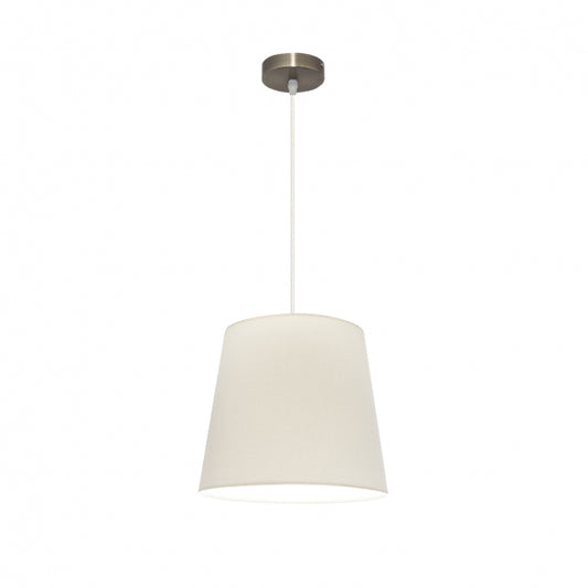 Colgante Maldivas 1xe27 Cuero/sancho Regx35x35 Cm
